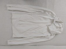 Lululemon White Zip Jacket Size UK 10 US 6 Slim Fit Athletic Top Coat