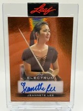 2024 Leaf Electrum Bronze Jeannete Lee (The Black Widow) Auto 6/20