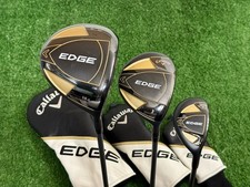 Callaway Edge Driver +3 Wood +5 Hybrid Set (Gold) / 10.5° 15° 25°/ Regular Flex