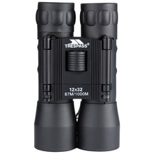 Trespass Binoculars With 12x Magnification And Carry Case 12x32 Docho