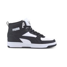 PUMA Rebound Joy High Top Youth Boys Black Sneakers Casual Shoes 37468701