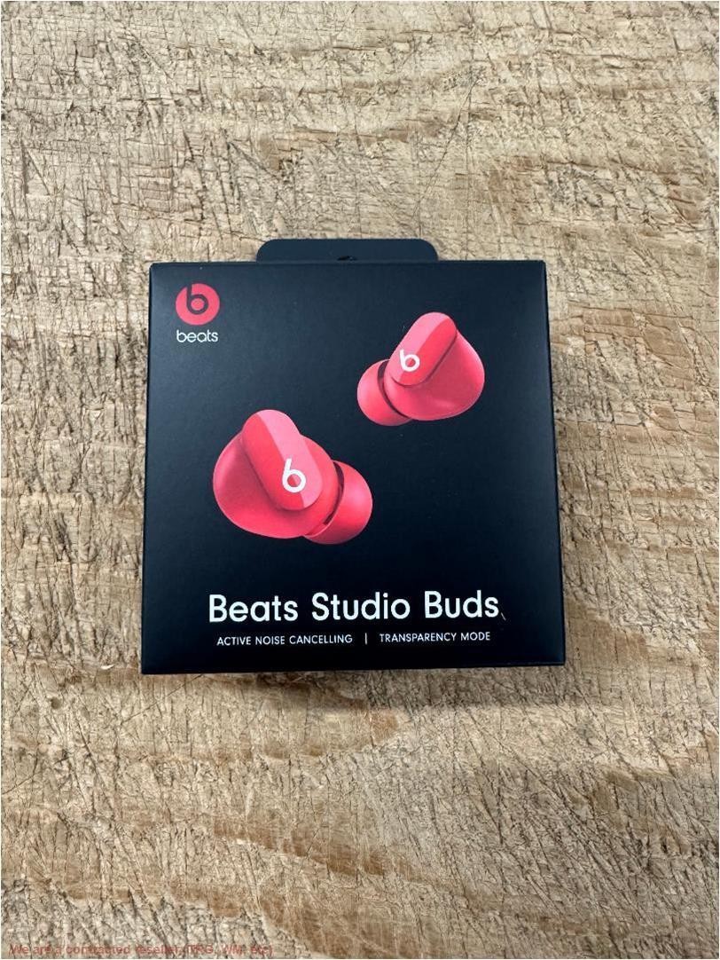 Beats Studio Buds True Wireless Noise Cancelling Earbuds-Red *NEW