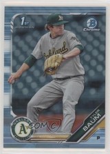 2019 Bowman Draft Chrome Sky Blue Refractor Tyler Baum #BDC-109 0w7