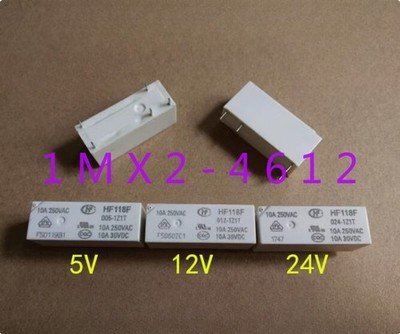 3pcs new   HF118F 012-1Z1T 12V five-pin #mj