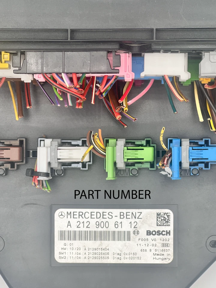mercedes CLS w218 front SAM module (2013) - Imagen 2 de 4