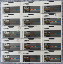 Lote De 15 - TDK Super Avilyn L-750 BETA Video Casetes NUEVO EN STOCK CINTAS SELLADAS