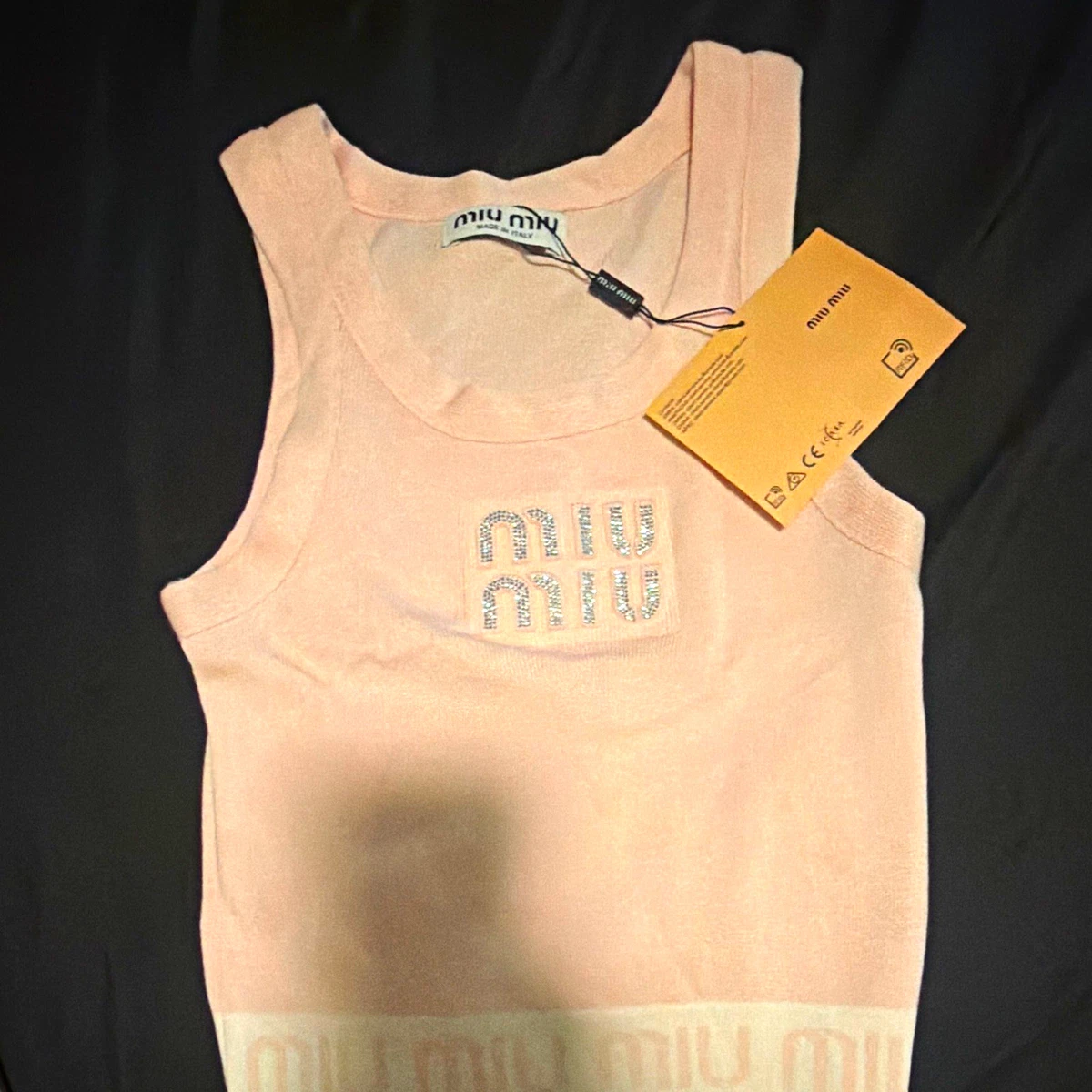 Women's Tank Tops Miu Miu for sale - eBay