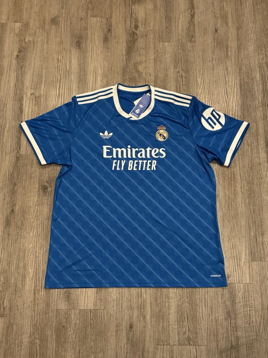 Real Madrid Blue Size 2XL International Club Soccer Fan Apparel
