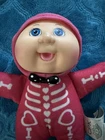 CPK Halloween Skeleton Doll Pink Cabbage Patch Kid Stuffed Toy 2018