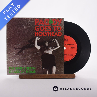 Paddy Goes To Holyhead - The Green Green Grass Of Home - 7'' Vinyl Record - EX/EX