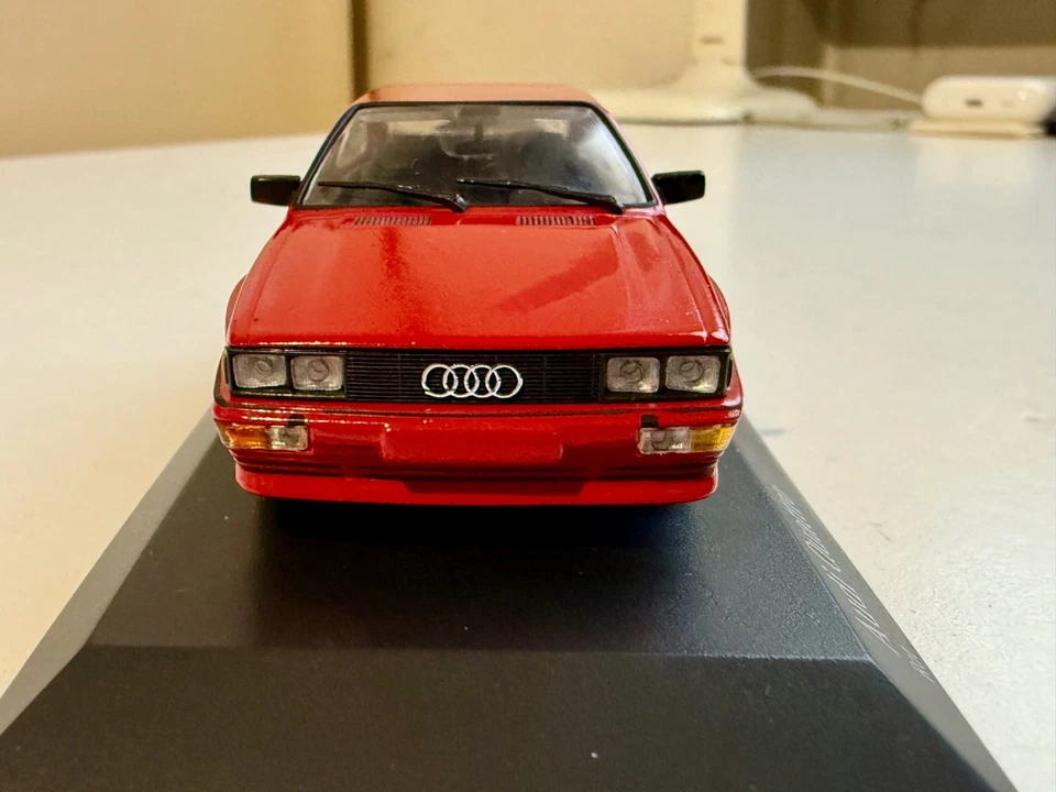 MINICHAMPS 430019420 AUDI QUATTRO ROSSO 1981 1/43 - Immagine 4 di 4