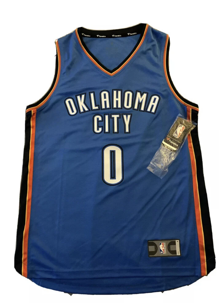 Youth Oklahoma City Thunder Russell Westbrook Fanatics Branded Blue Fast  Break Replica Player Jersey - Icon Edition