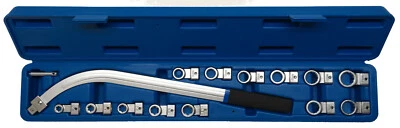 Spannrollenschlüssel Spann-Schlüssel Satz Set Kfz Vielzahn Zoll Torx E-Profil