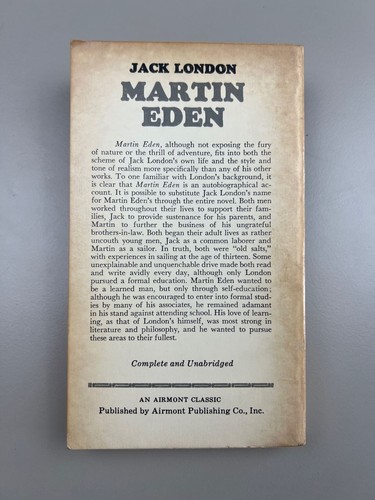 Martin Eden - Jack London - 1970 (Paperback) - Picture 2 of 4