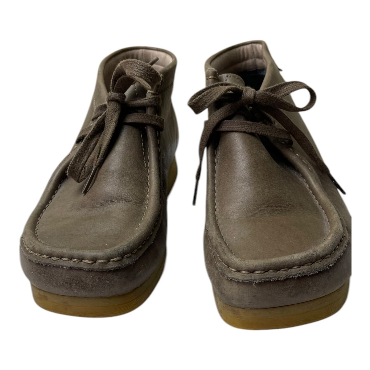 Clarks Stinson Hi 9.5 (44) スエードブーツ Clarks Stinson Hi Men's Wallabee Boots Shoes Dark Blue Suede Size