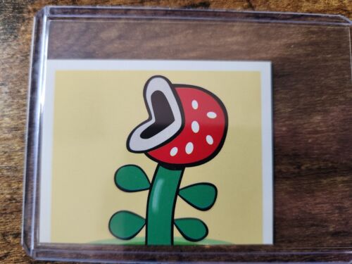 1992 Merlin Nintendo Sticker Album Piranha Plant Sticker #216 - Picture 1 of 2