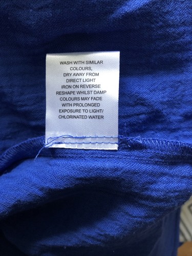 Silver Moon Womens Cotton Maxi Dress Size 10 Brand New - Picture 14 of 14