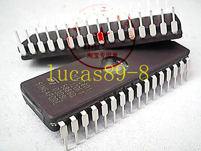 M27C801-100F1 ST EPROM UV 8MBIT 100NS 32CDIP 27C801 IC - Foto 5