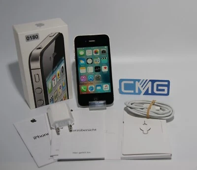 Apple iPhone 4s - 32 GB - Schwarz (Ohne Simlock) A1387 (CDMA + GSM) 2011 #0180 - Bild 1 von 4