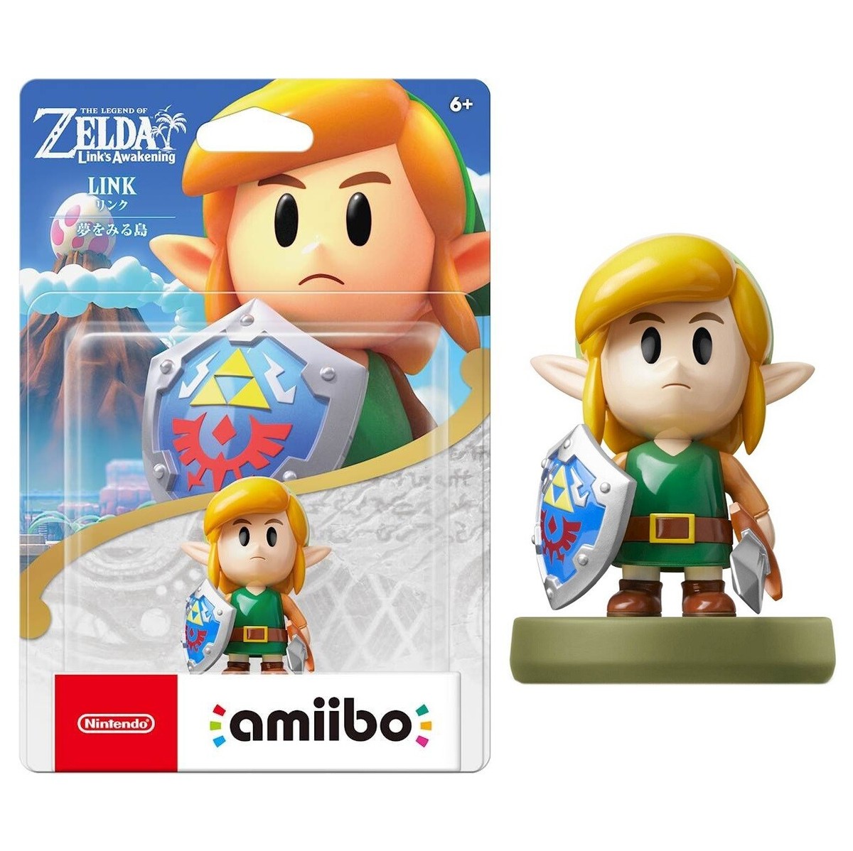 Nintendo Amiibo Link Figure The Legend of Zelda: Link's Awakening