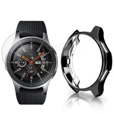 Premium 9H HD Tempered Glass Screen Protector Case for Samsung Galaxy Watch 46mm