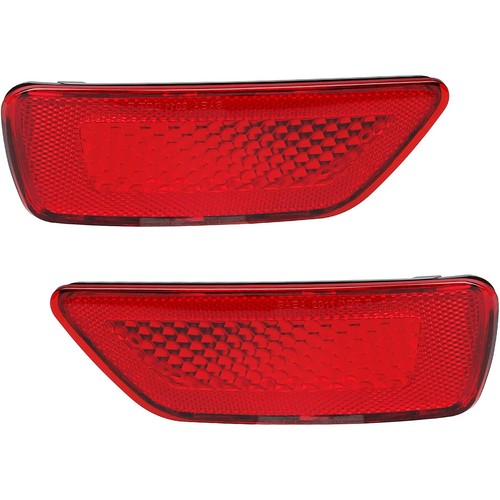 2x Rear Bumper Reflector Light Lamp For Jeep Grand Cherokee Compass Dodge 11-16 - Picture 2 of 10