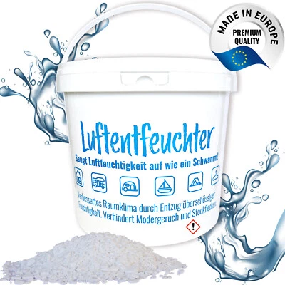CAGO 4,8 kg Raum Luft-Entfeuchter Granulat im 5L Eimer Nachfüllpack Bad (2,70€/1kg)