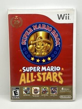 Super Mario All-Stars (Nintendo Wii, 2012) Complete With Manual Tested & Working