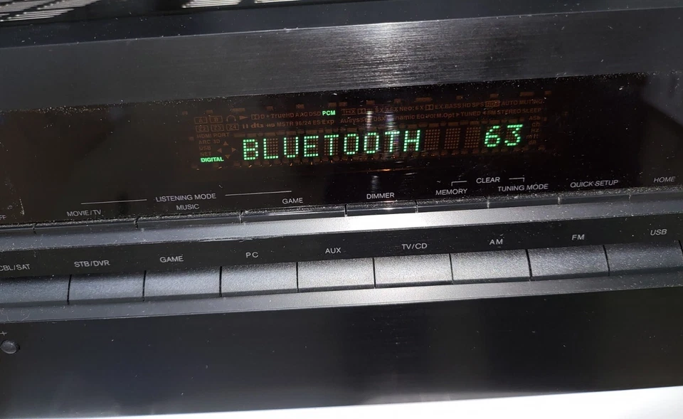 Onkyo TX-SR333 5.1-Channel Home Theater Receiver with Bluetooth - Tested Works! - Image 3 of 4