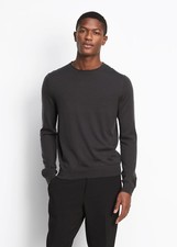 M178 NWT VINCE WOOL CASHMERE CREW NECK MEN SWEATER SIZE L in BW 285