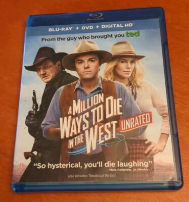 A Million Ways To Die In The West Blu-ray Seth MacFarlane