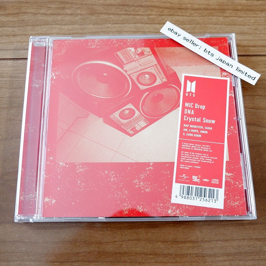 BTS MIC Drop / DNA / Crystal Snow 4枚組 BTS MIC Drop DNA Crystal Snow CD 4 Type Set Japan Official