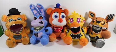 Funko Five Nights at Freddys Twisted Wave Plush Lot with  Bonus Freddy