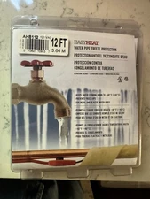 New! Freeze Protection for Water Pipes - "Easy Heat", 120v 12Ft. Model AHB112