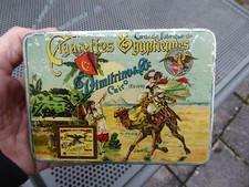 Vecchia scatola di latta portasigarette - 100 Dimitrino Blum Pacha -Cigarettes Tin Hungary