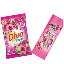 Diva detergent washing powder 1kg Rose