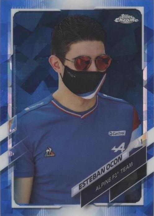 2021 Topps Chrome Sapphire Edition Formula 1 - Esteban Ocon #31 - 1 of 1