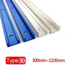 30 Type T Track Miter Slot Table Saw Gauge Aluminium Alloy Woodworking Tool
