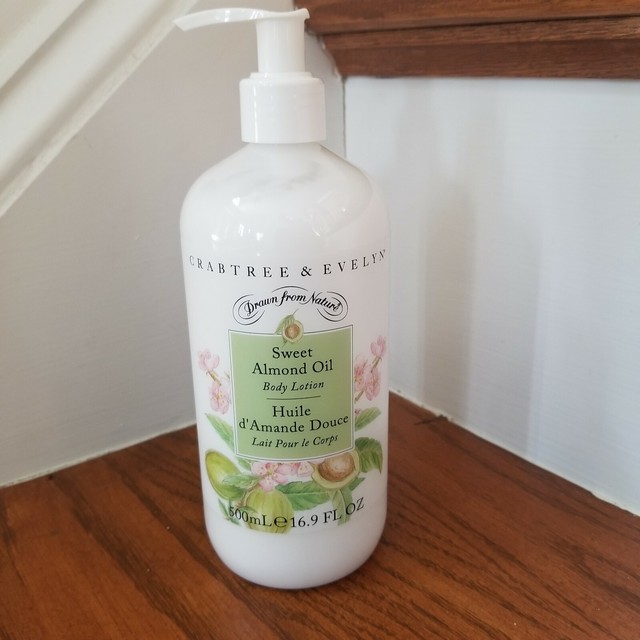 Crabtree & Evelyn Sweet Almond Oil Body Lotion 16.9 fl oz eBay