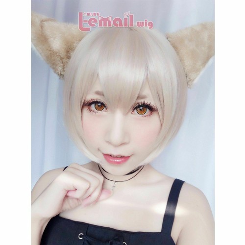 Starting Life in Another World Felix Argyle Cat Ear Tail Short Cosplay Full Wig - Picture 2 of 9