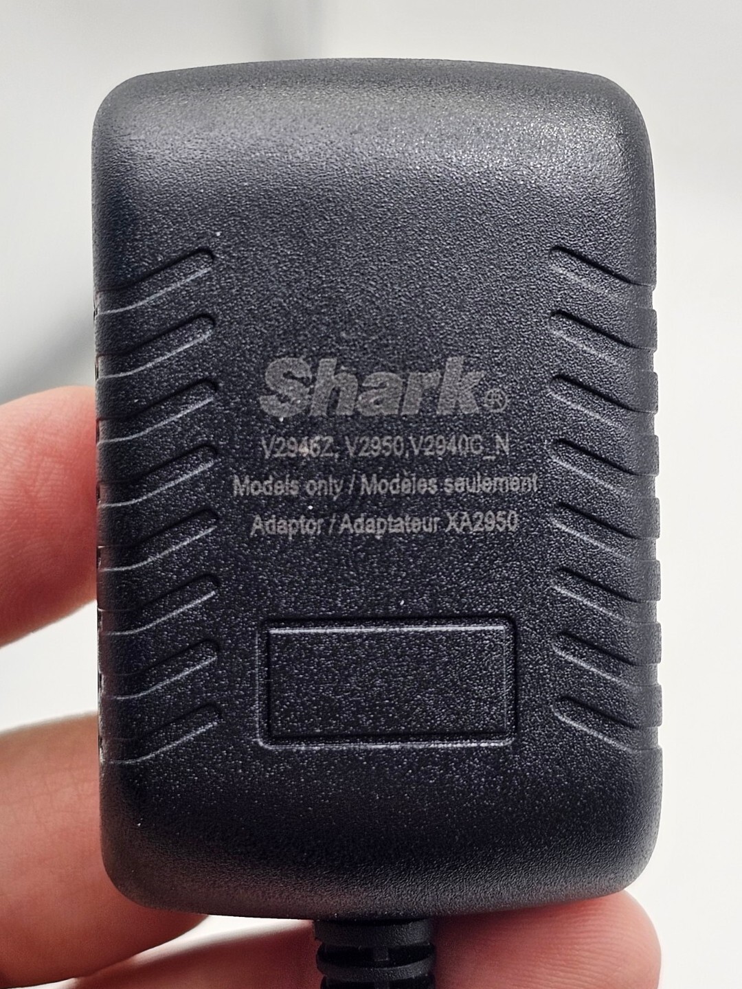 OEM SHARK Sweeper Charger AC Adapter Cord XA2950 For V2945Z V2950