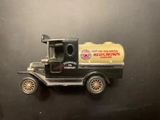 Standard Oil Company Red Crown Gasoline Toy Truck Made in England by Lledo 