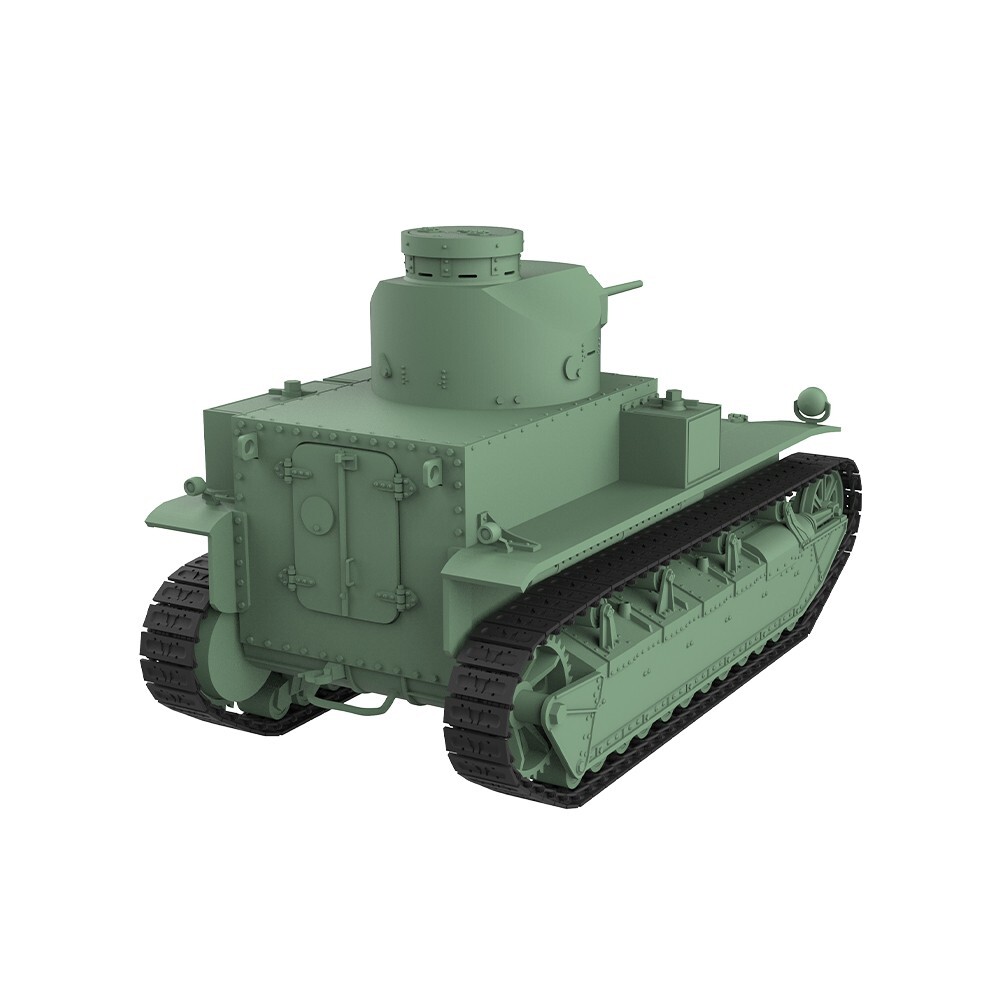 SSMODEL 840 1/50 Military Model Kit US T2 Medium Tank GAMES