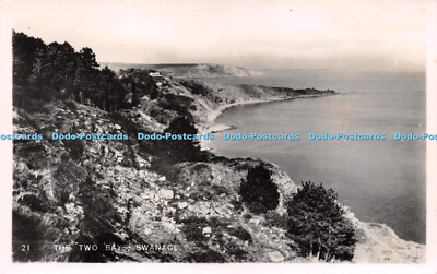 R256756 21 The Two Bays Swanage 1951