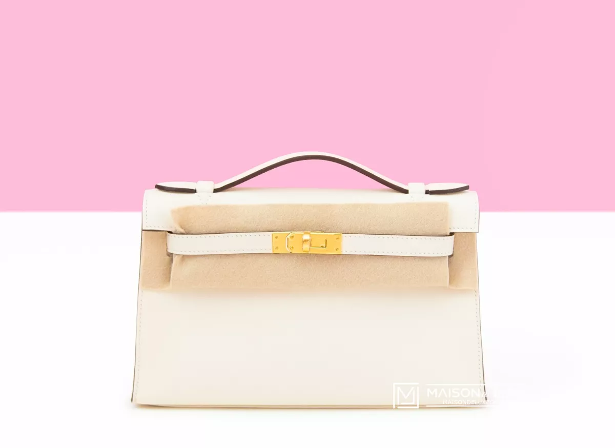 Pochette off shop white
