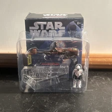 STAR WARS MICRO GALAXY SQUADRON MYSTERY SERIES 4 SCOUT TROOPER & SPEEDER BIKE