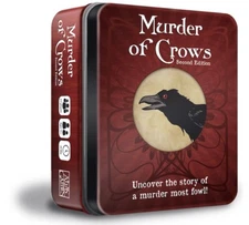 Murder Of Crows 2nd Edition Card Game Tin Box Atlas Games ATG 1342 Family Word