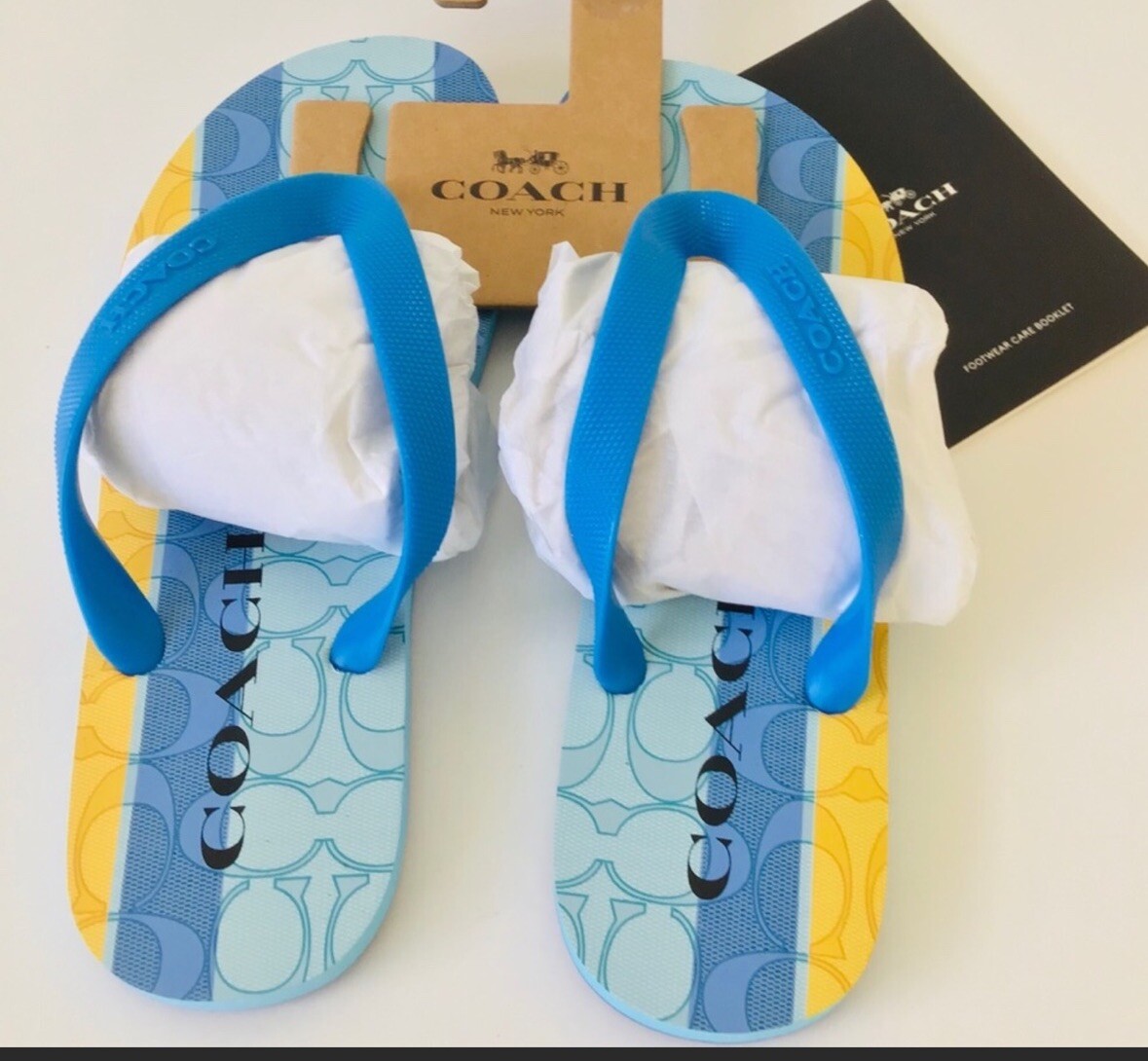 Ladies Sandals Coach Zak Flip Flop Pink Coach Flip Flops On Sale