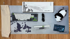 Ducky Varmilo Miya Pro Panda White LED 65% Me...