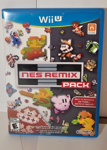 Nintendo Wii and Wii U Lot 6 games NES Remix Pack, Super Mario 3D world, TESTED. - Picture 4 of 15
